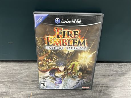 FIRE EMBLEM PATH OF RADIANCE - GAMECUBE - EXCELLENT CONDITION W/ INSTRUCTIONS