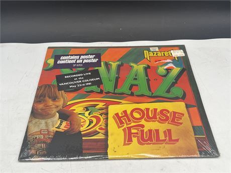 SEALED OLD STOCK - NAZARETH - HOUSE FULL - RECORDED LIVE @ VANCOUVER COL.