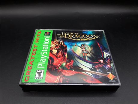 LEGEND OF DRAGOON - VERY GOOD CONDITION - PLAYSTATION ONE