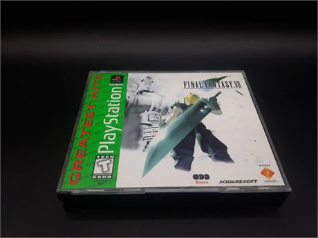 FINAL FANTASY VII - VERY GOOD CONDITION - PLAYSTATION ONE