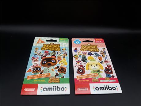 SEALED - COLLECTION OF AMIIBO CARDS SERIES 4 & 5 PACKS