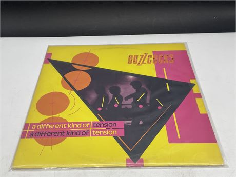 RARE UK PRESS - BUZZCOCKS - A DIFFERENT KIND OF TENSION - VG+