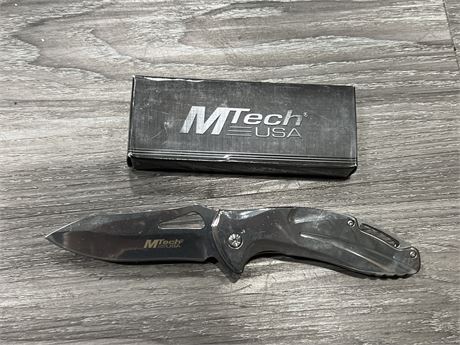 NEW MTECH FOLDING KNIFE (8” long)