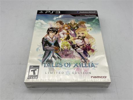 SEALED LIMITED EDITION TALES OF XILLIA - PS3