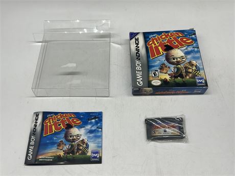 CHICKEN LITTLE - GAMEBOY ADVANCE COMPLETE W/BOX & MANUAL - EXCELLENT COND.