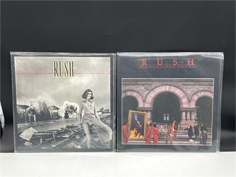 2 RUSH RECORDS - EXCELLENT (E)