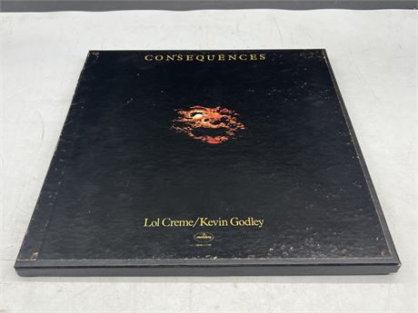 3LP BOX SET CONSEQUENCES - VG (Slightly scratched)
