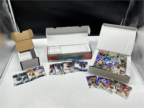 3 BOXES OF UPPER DECK NHL CARDS