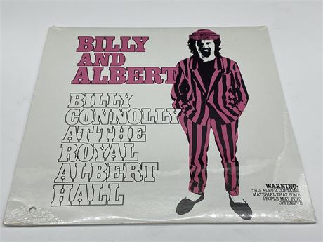 SEALED OLD STOCK BILLY AND ALBERT - BILLY CONNOLLY LIVE