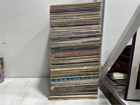 LARGE LOT OF ASSORTED RECORDS - CONDITION VARIES