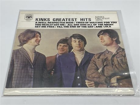 THE KINKS GREATEST HITS - EXCELLENT (E)