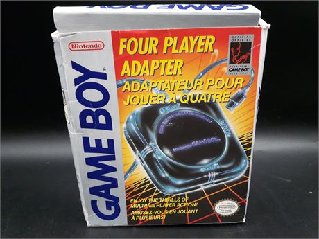 GAMEBOY FOUR PLAYER ADAPTER NEW IN BOX