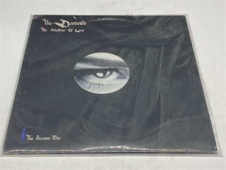 UK PRESS THE DAMNED - THE SHADOW OF LOVE - VG+ (light scratch from sleeve)