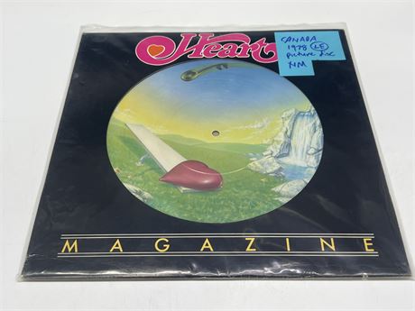 1978 HEART - LIMITED EDITION PICTURE DISC - NEAR MINT (NM)