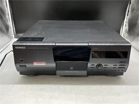 KENWOOD CD-323M 200 DISC CD CHANGER - POWERS UP