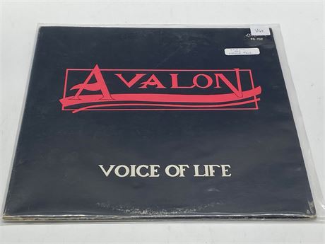 ORIGINAL 1977 OTTAWA PRESS AVALON - VOICE OF LIFE - VG+
