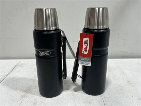 2 NEW THERMOS BOTTLES - 1.2L