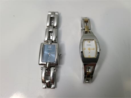 2 FOSSIL WATCHES