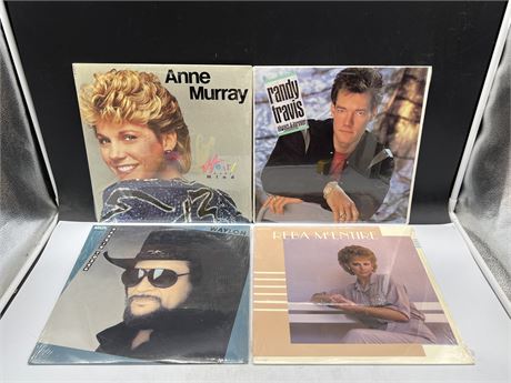 4 SEALED OLD STOCK RECORDS