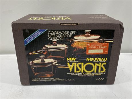 VINTAGE VISIONS COOKWARE (Unopened)