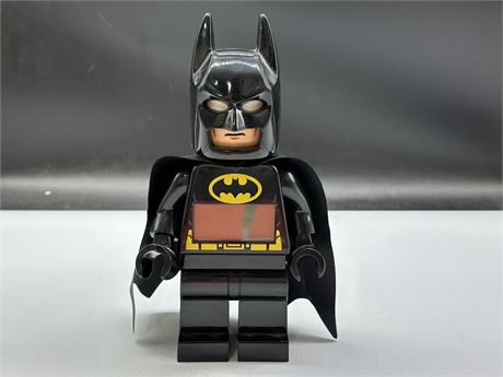 BATMAN LEGO ALARM CLOCK - TESTED & WORKS (10”)