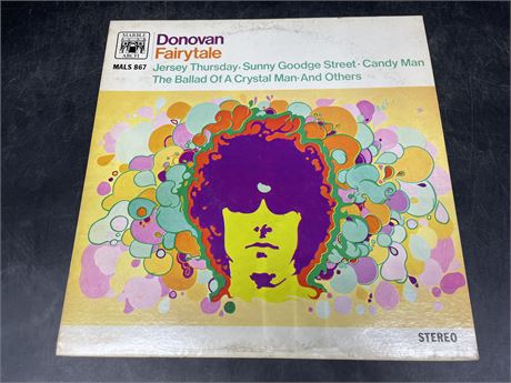 DONOVAN - FAIRYTALE RECORD - SLIGHTLY SCRATCHED CONDITION