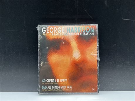 RARE - SEALED GEORGE HARRISON IMPORT CD / DVD SET