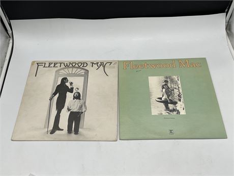 2 FLEETWOOD MAC RECORDS - VG (SLIGHTLY SCRATCHED)