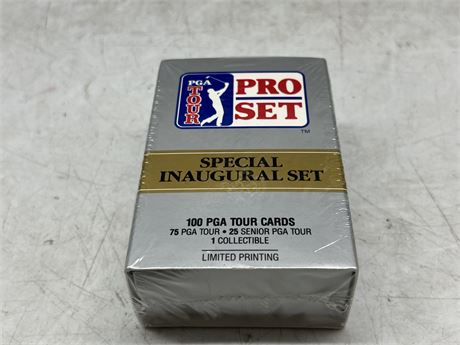 SEALED 1990 PGA PRO SET BOX