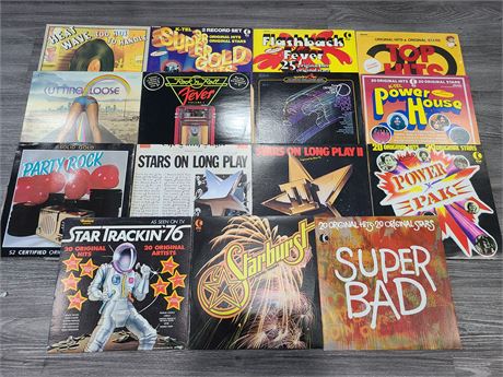 15 MISC. RECORDS (good condition)