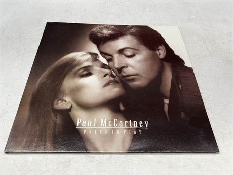 PAUL MCCARTNEY - PRESS TO PLAY - EXCELLENT (E)