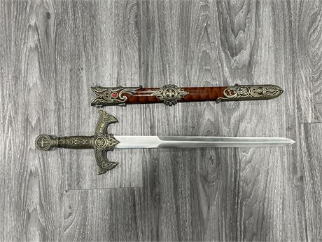 SMALL SWORD W/ STAINLESS STEEL BLADE - 22” LONG