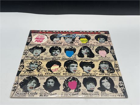 SEALED OLD STOCK - THE ROLLING STONES - SOME GIRLS