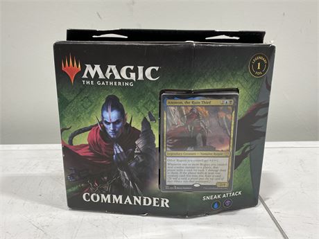 SEALED MAGIC COMMANDER CARD BOX