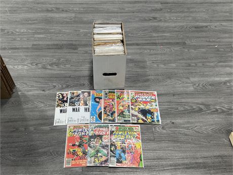 SHORT BOX FULL OF ASSORTED COMICS