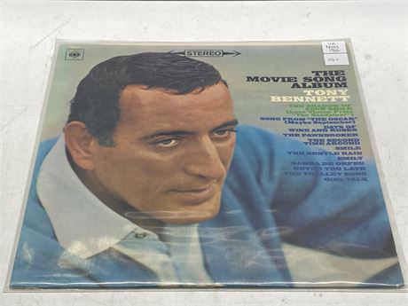 1966 UK PRESS - TONY BENNETT - THE MOVIE SONG ALBUM - VG+