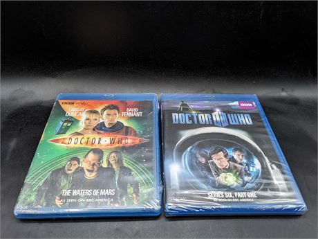 SEALED - DR. WHO BLURAY MOVIES