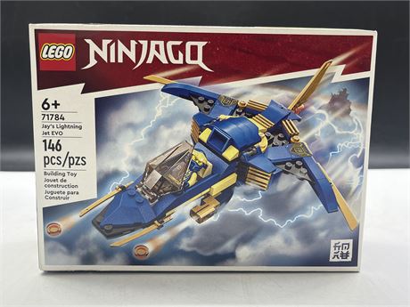 NEW LEGO NINJAGO JAYS LIGHTING JET EVO (71784)