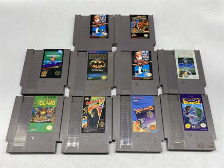 10 NES GAMES