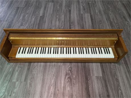 5ft long PIANO SHELF CONVERTED FROM A REAL KAWAI PIANO
