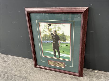 SIGNED MIKE WEIR MASTER PICTURE (14.5”x18”)