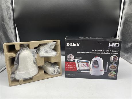 D-LINK HD PAN, TILT & ZOOM WIFI CAMERA