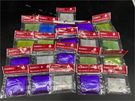 LOT OF REUSABLE HOT/COLD PACKS