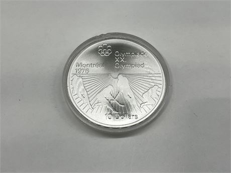 $10 SILVER 1976 MONTREAL OLYMPIC COIN