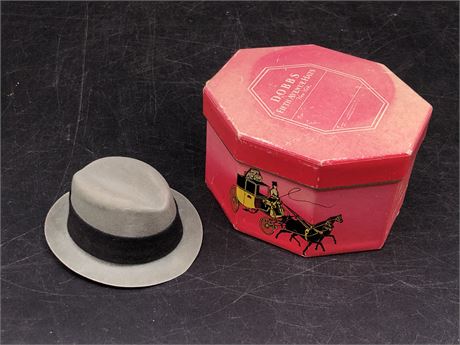 DOBBS FIFTH AVENUE MINIATURE HAT WITH BOX