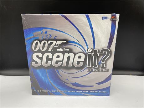 SEALED NEW ‘SCENE IT?’ 007 EDITION DVD GAME