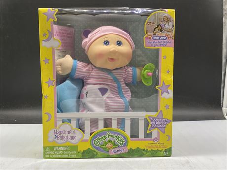 NEW CABBAGE PATCH KIDS BABIES NAPTIME AT BABYLAND