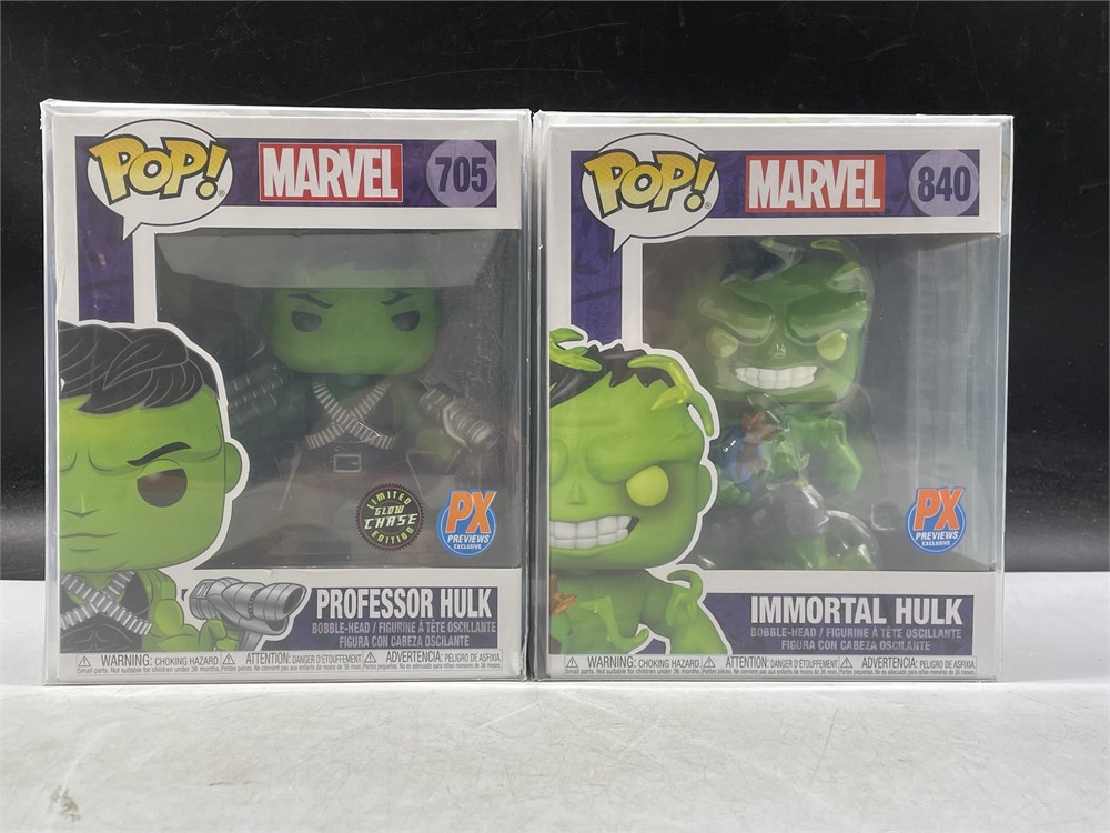 Funko Pop! Marvel: Super Sized 6 Professor Hulk PX Previews