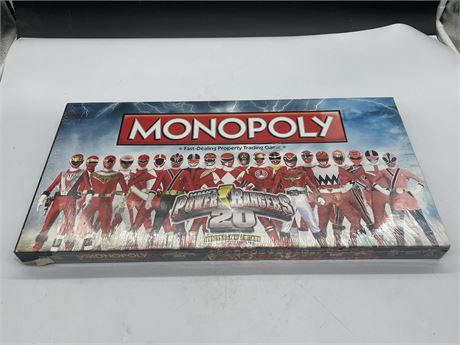 SEALED POWER RANGERS 20TH ANNIVERSARY MONOPOLY EDITION