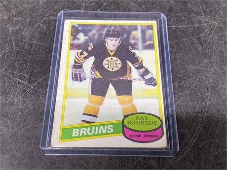 ROOKIE RAY BOURQUE